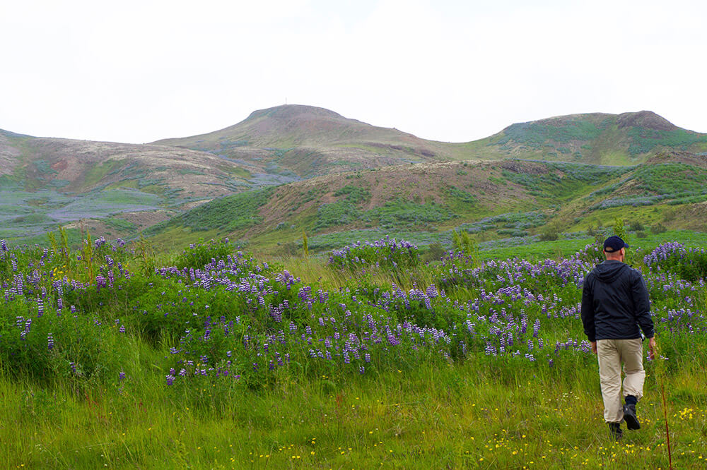 bergsbestigning i Reykjavik