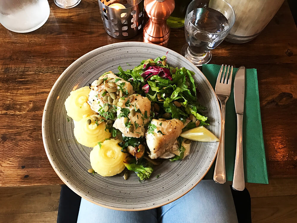 Mat i Reykjavik, huvudstaden på Island