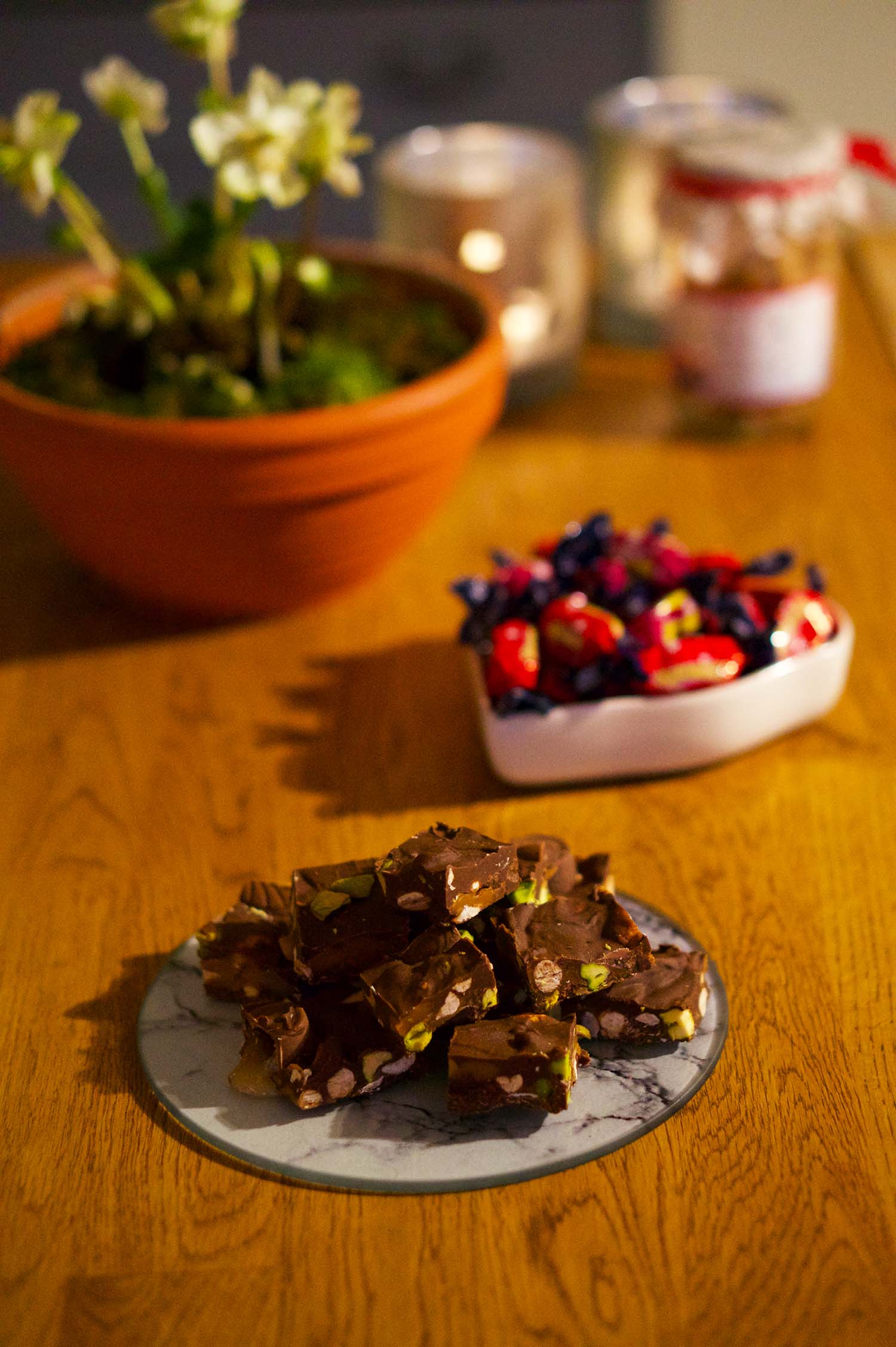 Rocky Road tranbär recept