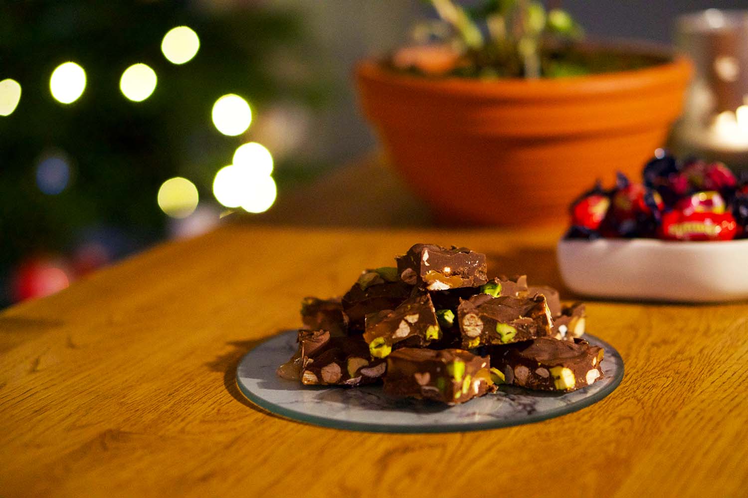 Rocky Road tranbär recept