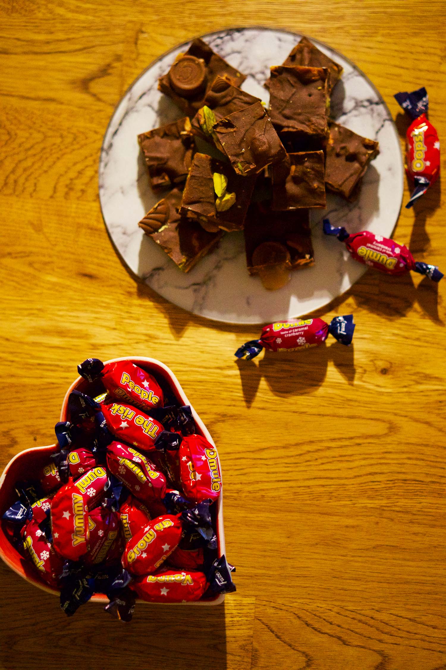 Rocky Road tranbär recept