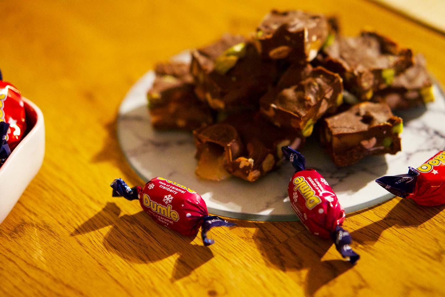 Rocky Road tranbär recept