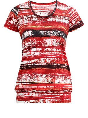 rod-t-shirt-rohnisch - Rött och blått