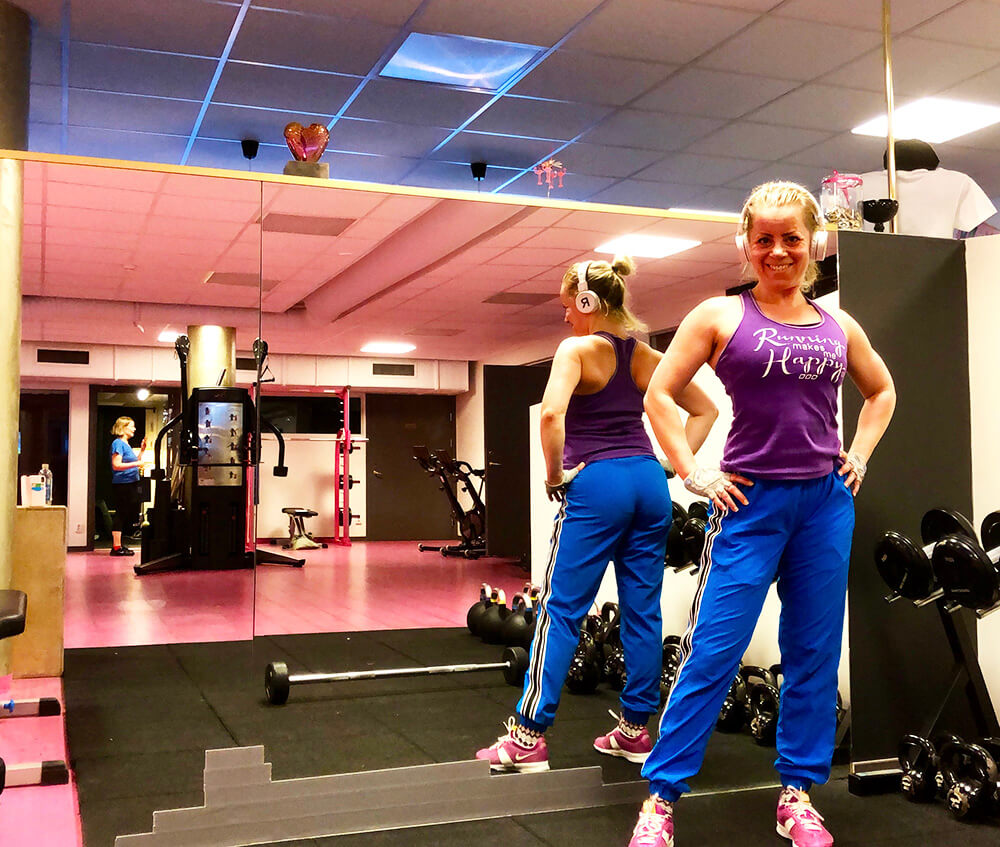 Träning på Rosa Skrot - Karin Axelsson