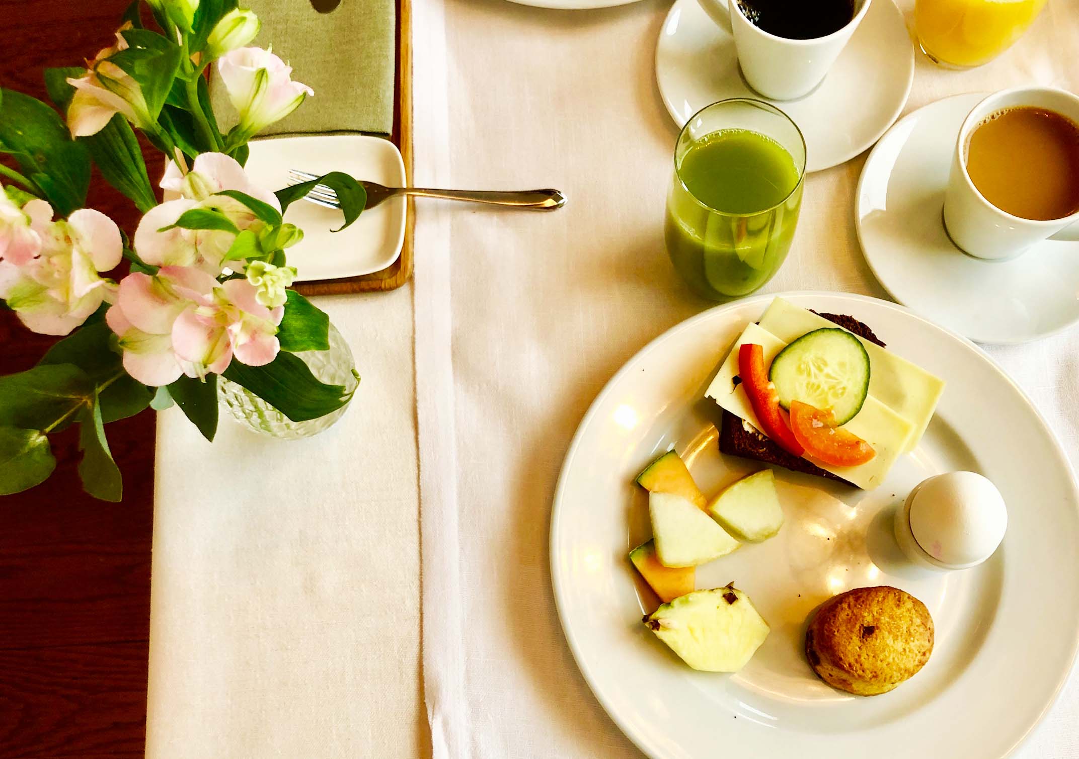 Sigtuna Stadshotell frukost