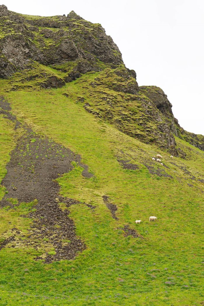 Skogafoss vattenfall på Island
