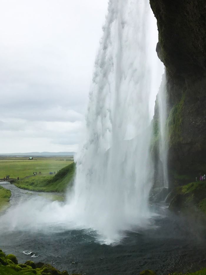 Skogafoss vattenfall på Island