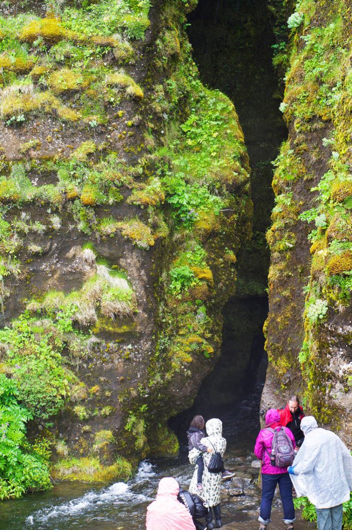 Skogafoss vattenfall på Island