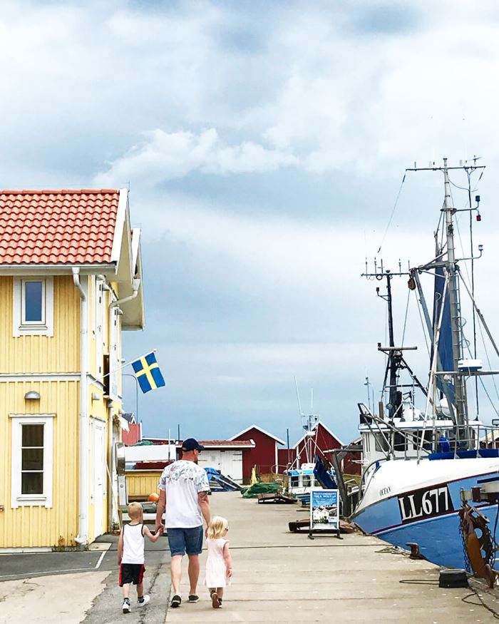 Kungshamn på sommaren