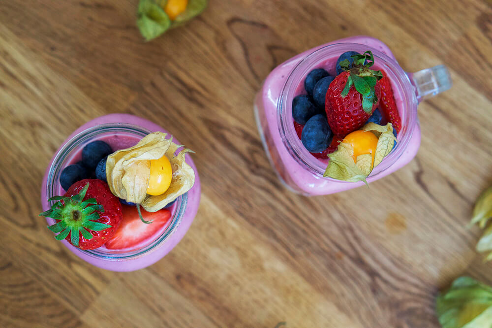 Smoothiebonanza - härliga smoothies i glada färger