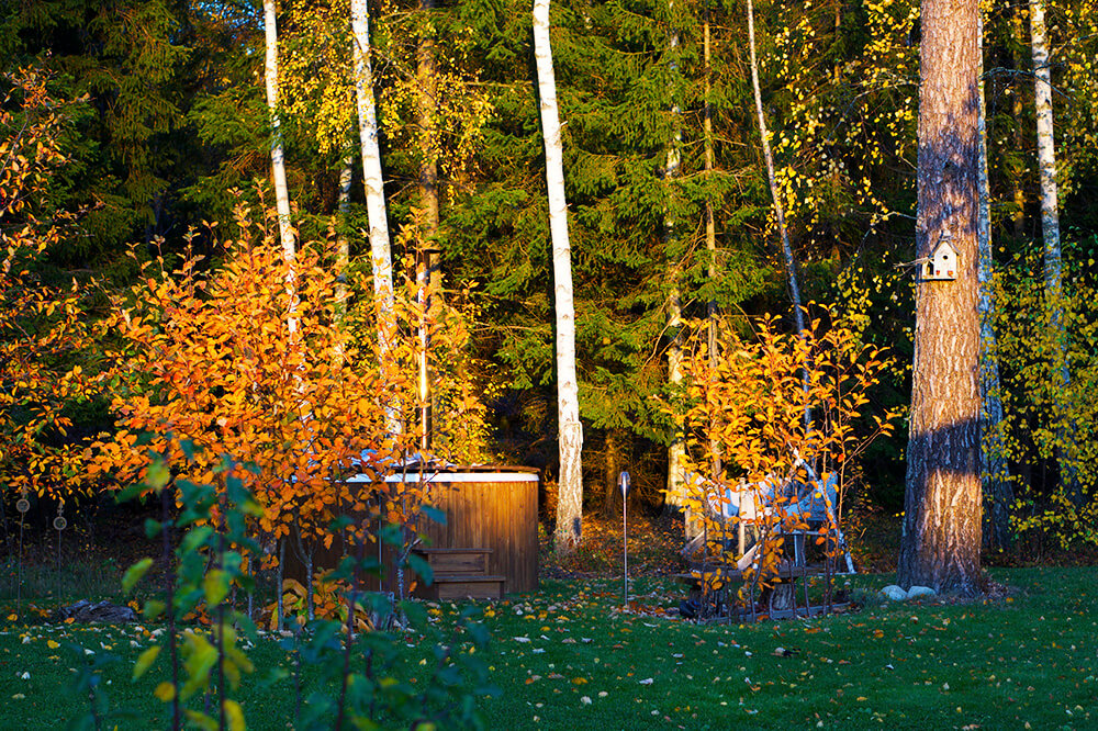 Solig höstdag i oktober