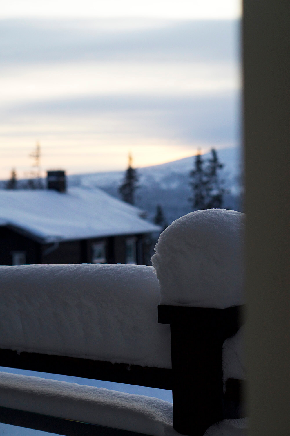 Solnedgång i Åre Björnen