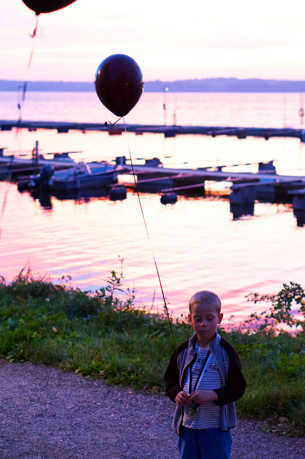 Solnedgång i Bolinder Strand
