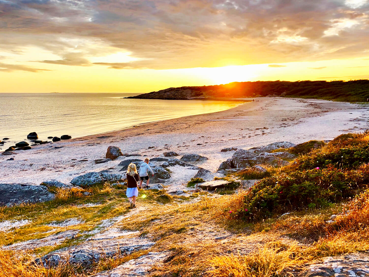 Solnedgång i Ugglarp
