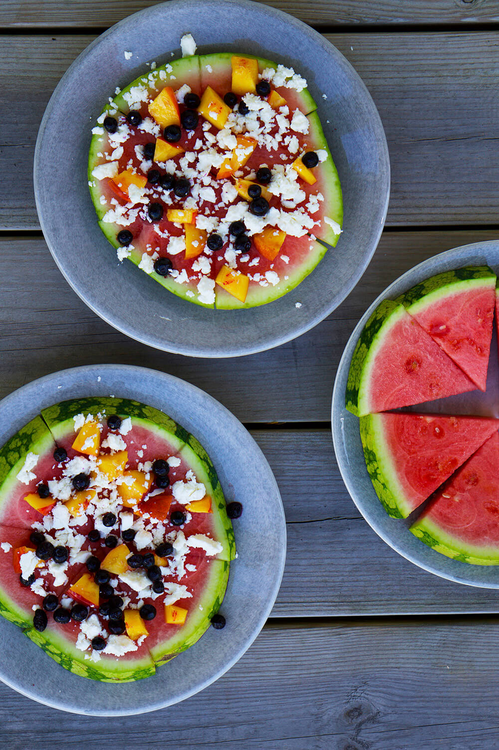 sommar-vattenmelonpizza - sista semesterdagen