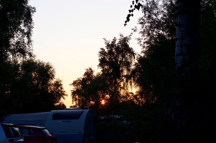 sommarkväll i Tyskland