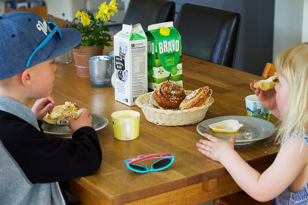 Söndag hemma hos oss