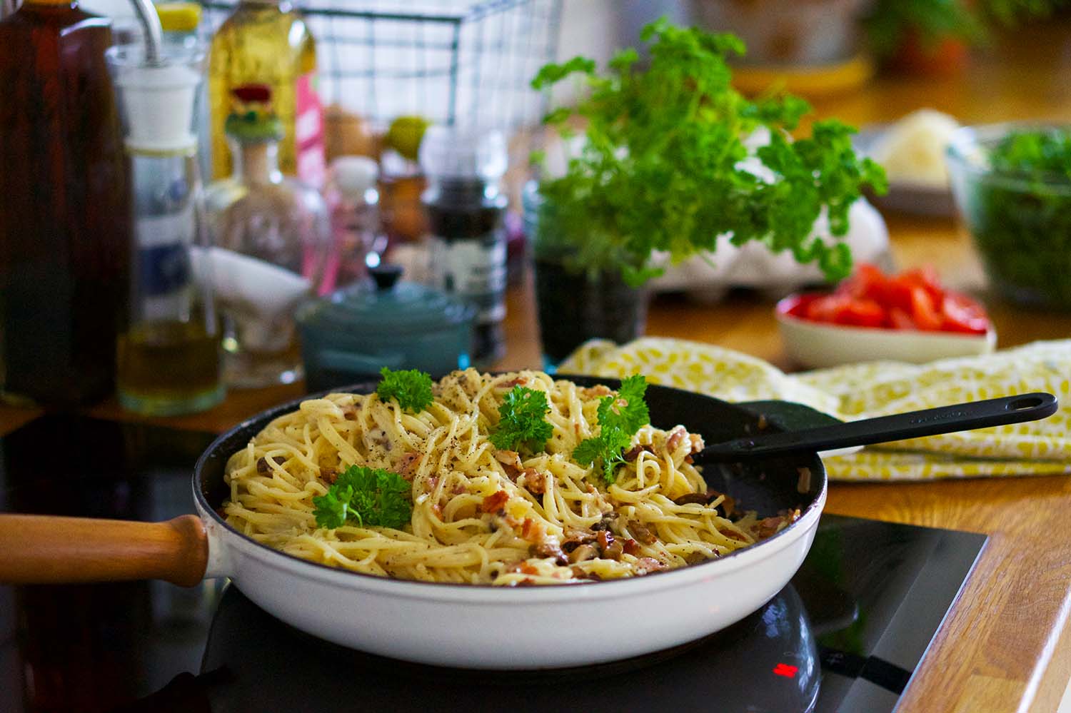 Spagetti Carbonara recept