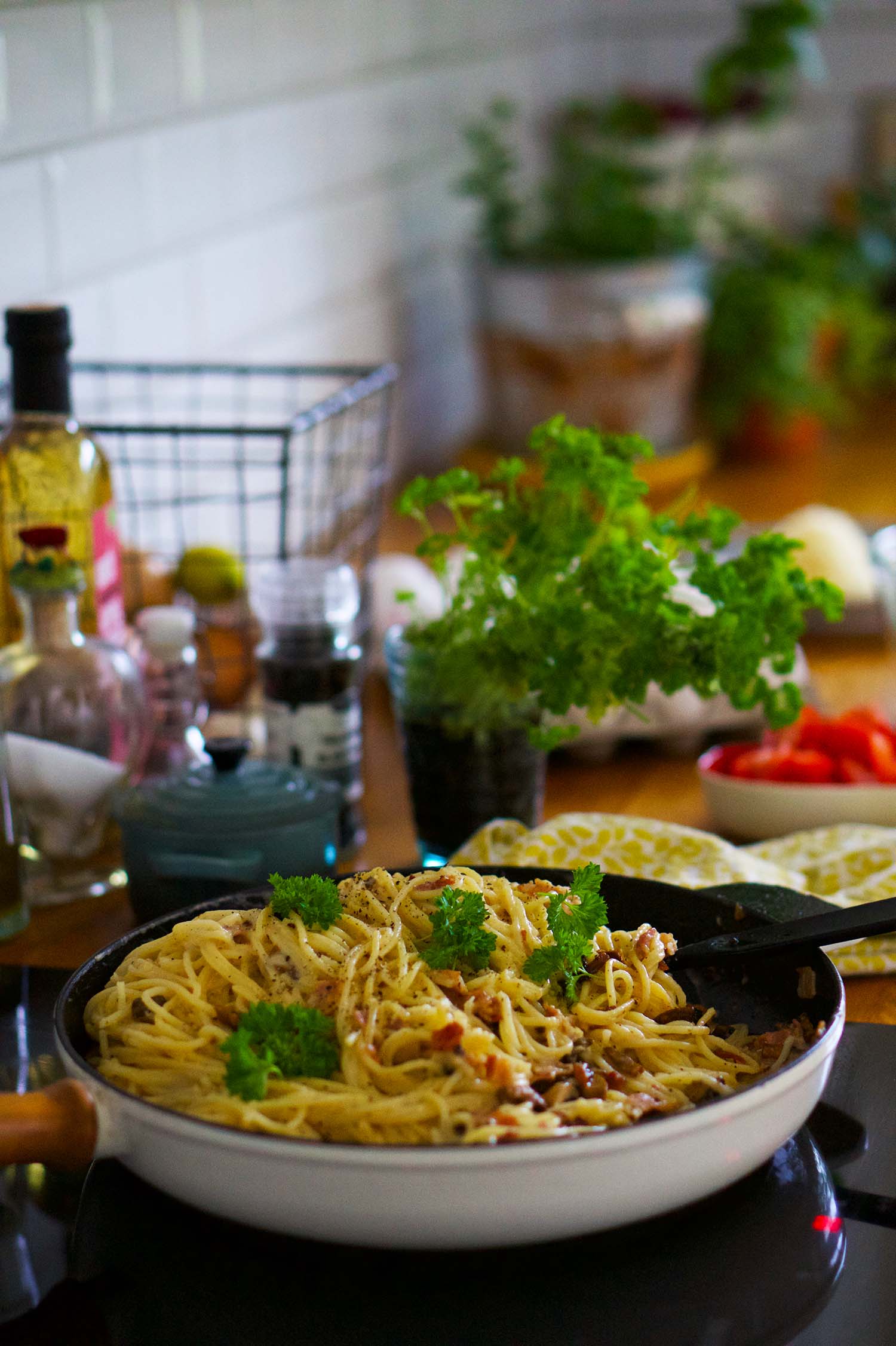 Spagetti Carbonara recept