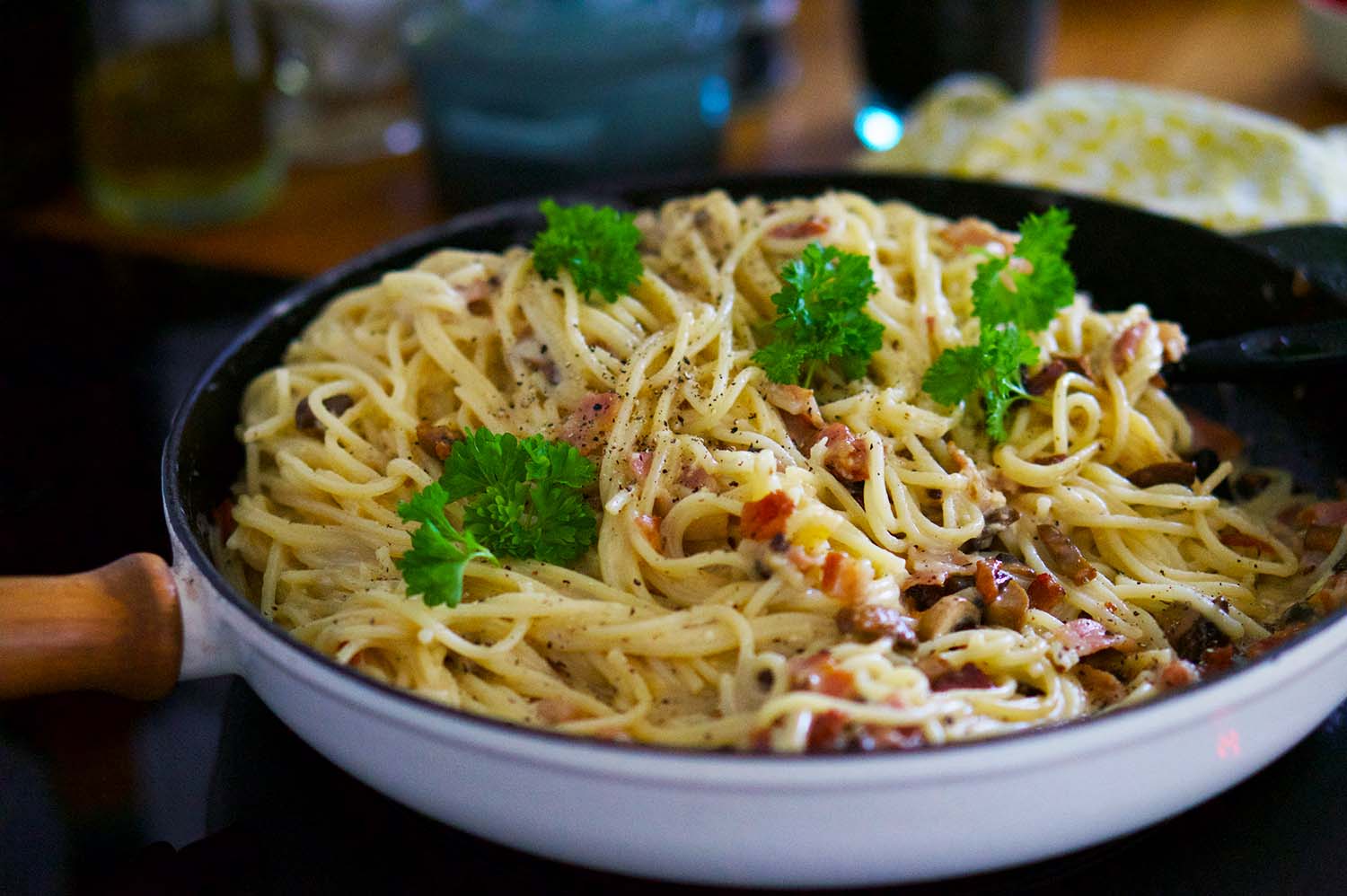 Spagetti Carbonara recept