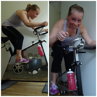 spinning-5-manader - Min form fem månader efter graviditeten