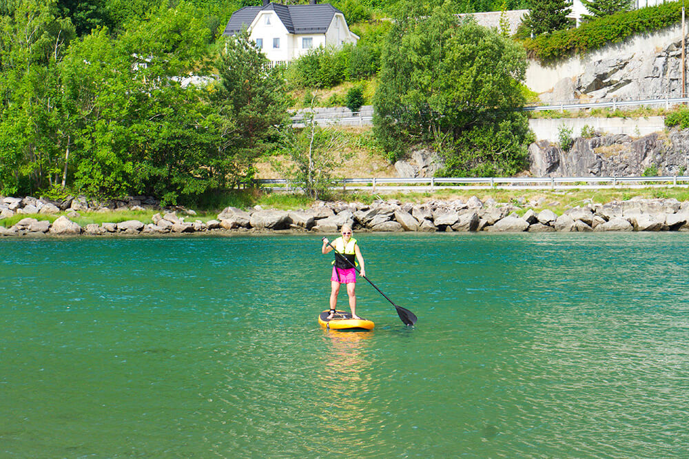 Stand Up Paddling - SUP i Norge - mina bästa tips
