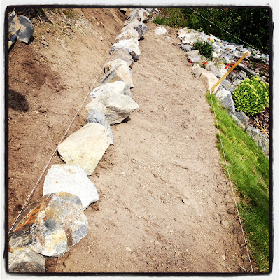 stenlaggning-och-hackplantering-1 - Trädgårdsprojekt