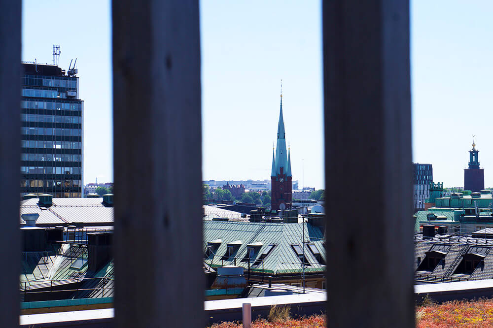 Från Stockholms tak på Urban deli