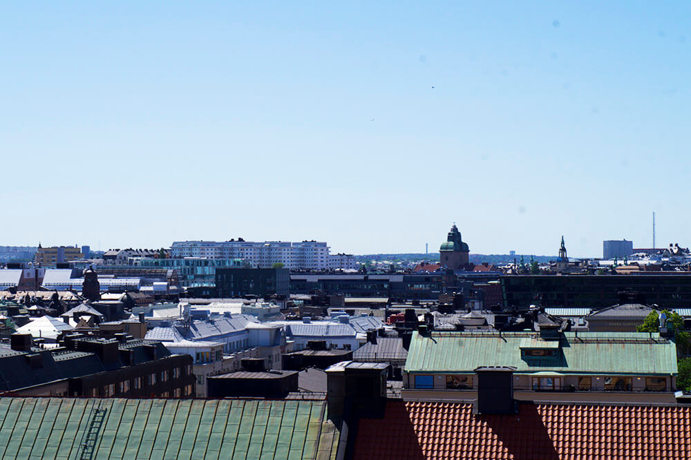 Från Stockholms tak på Urban deli
