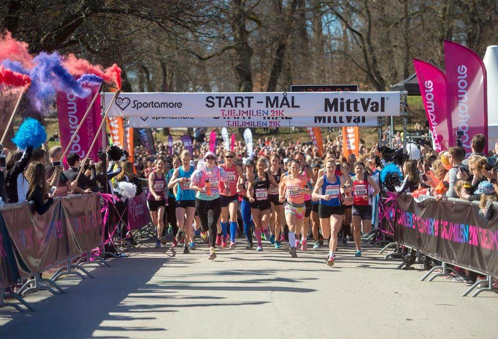 Tjejmilen21k 2018