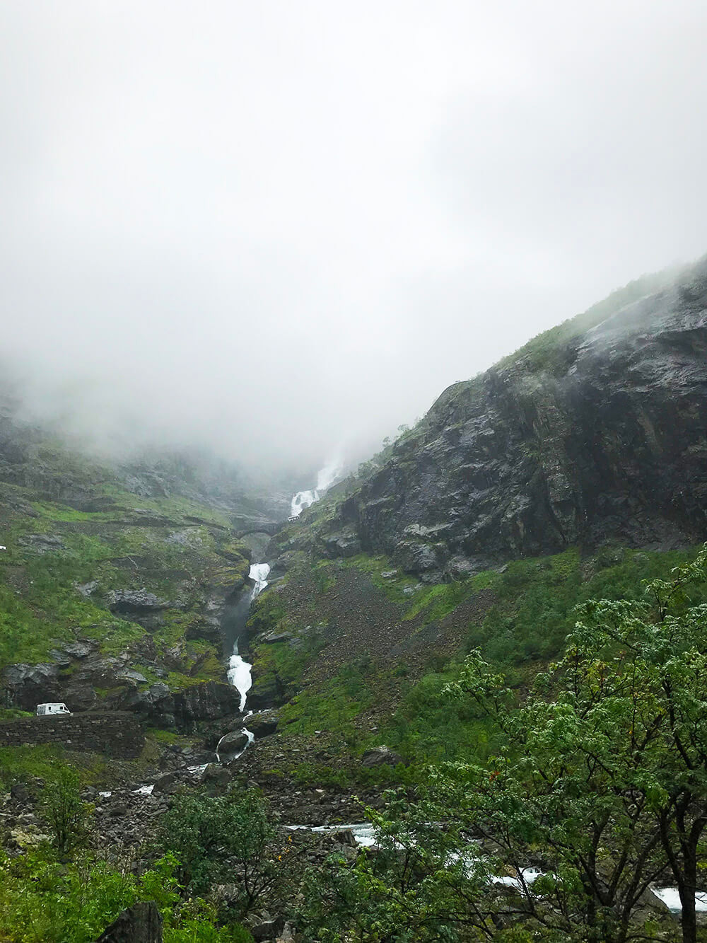 Trollstigen i Norge