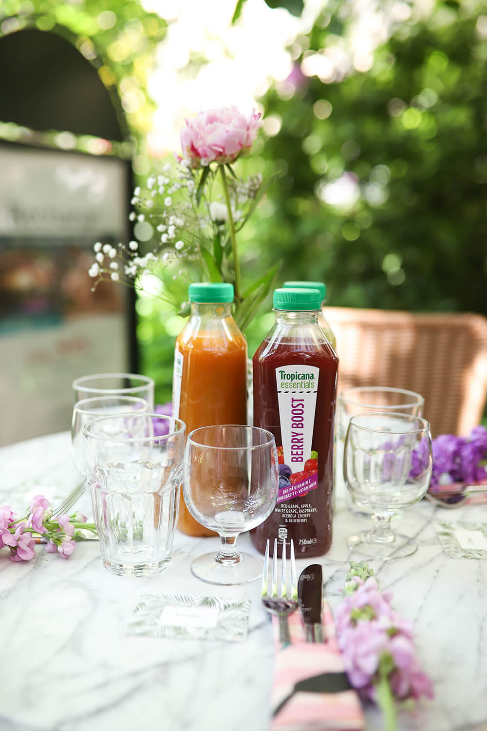 Tropicana hälsolunch på Centralbadet