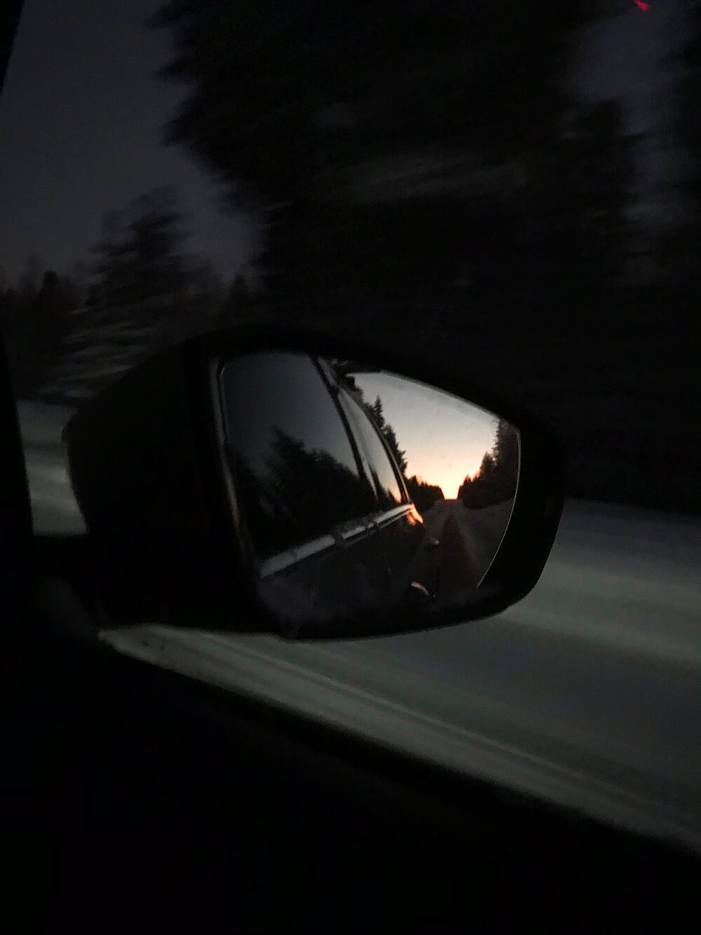 På vägen hem från Åre