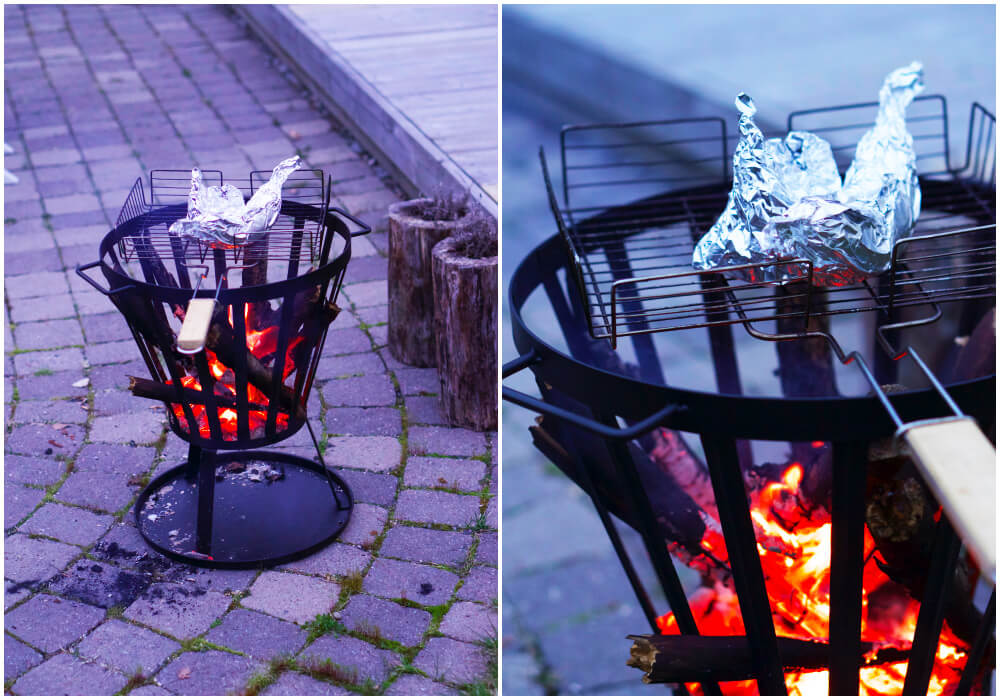 Eldkorg på Valborgsmässoafton