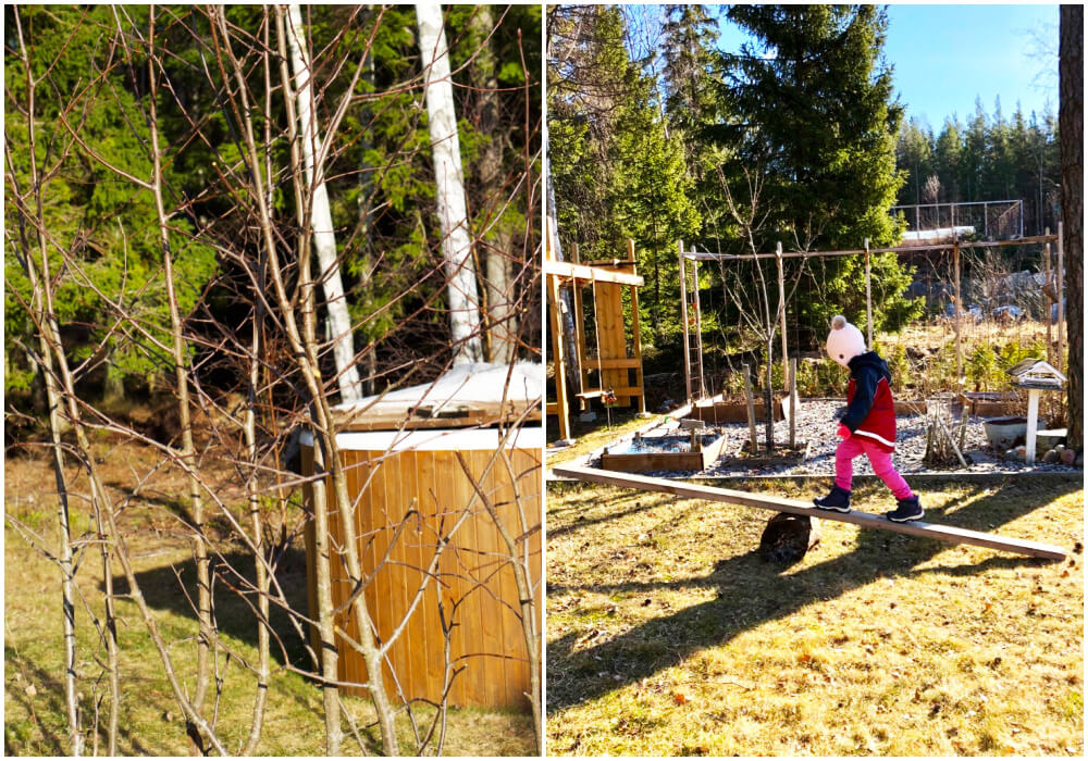 Vårkänslor i trädgården