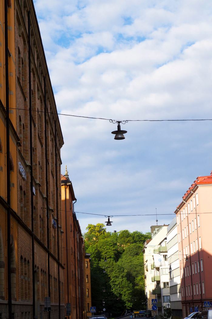 morgonpromenad i Stockholm