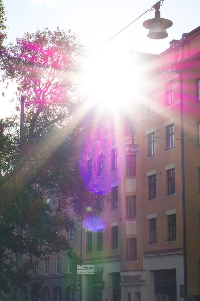 morgonpromenad i Stockholm