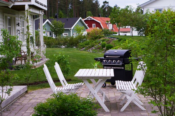 altanen i trädgården