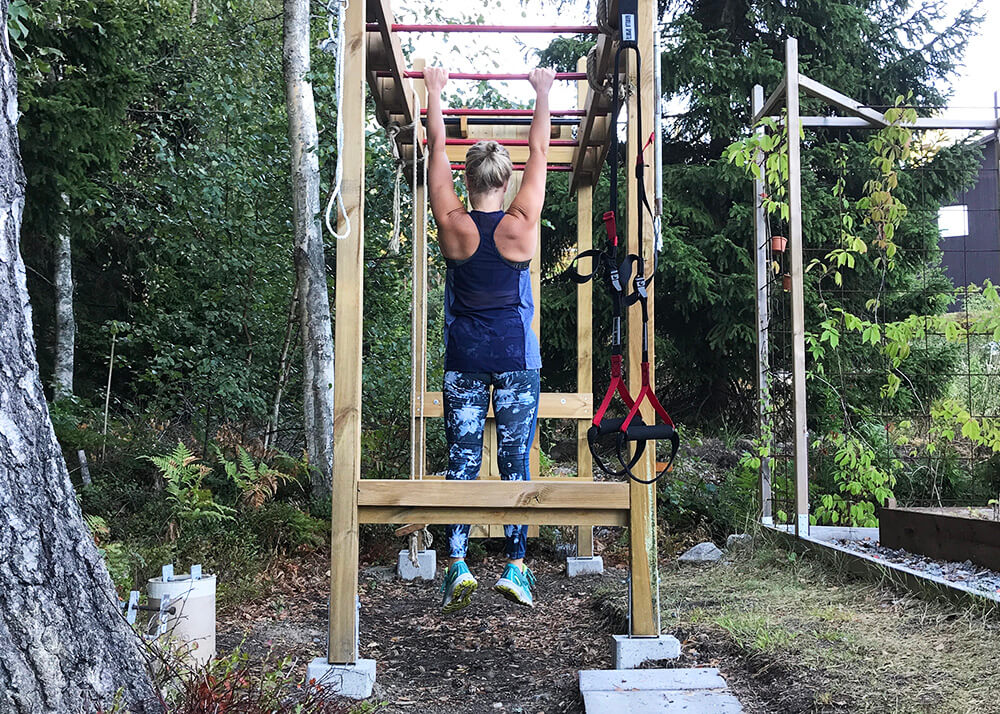 träning i utegym