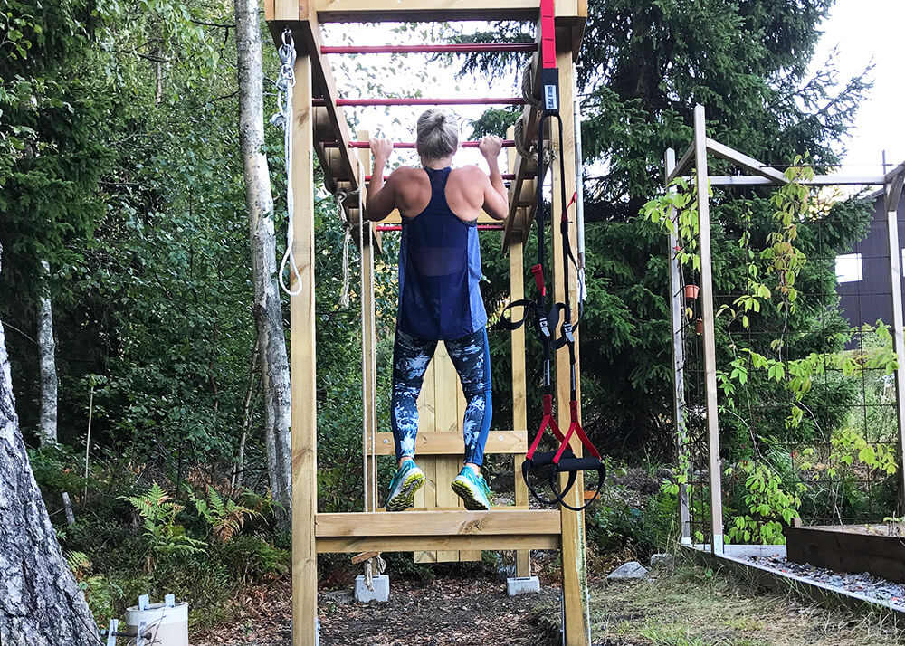 träning i utegym