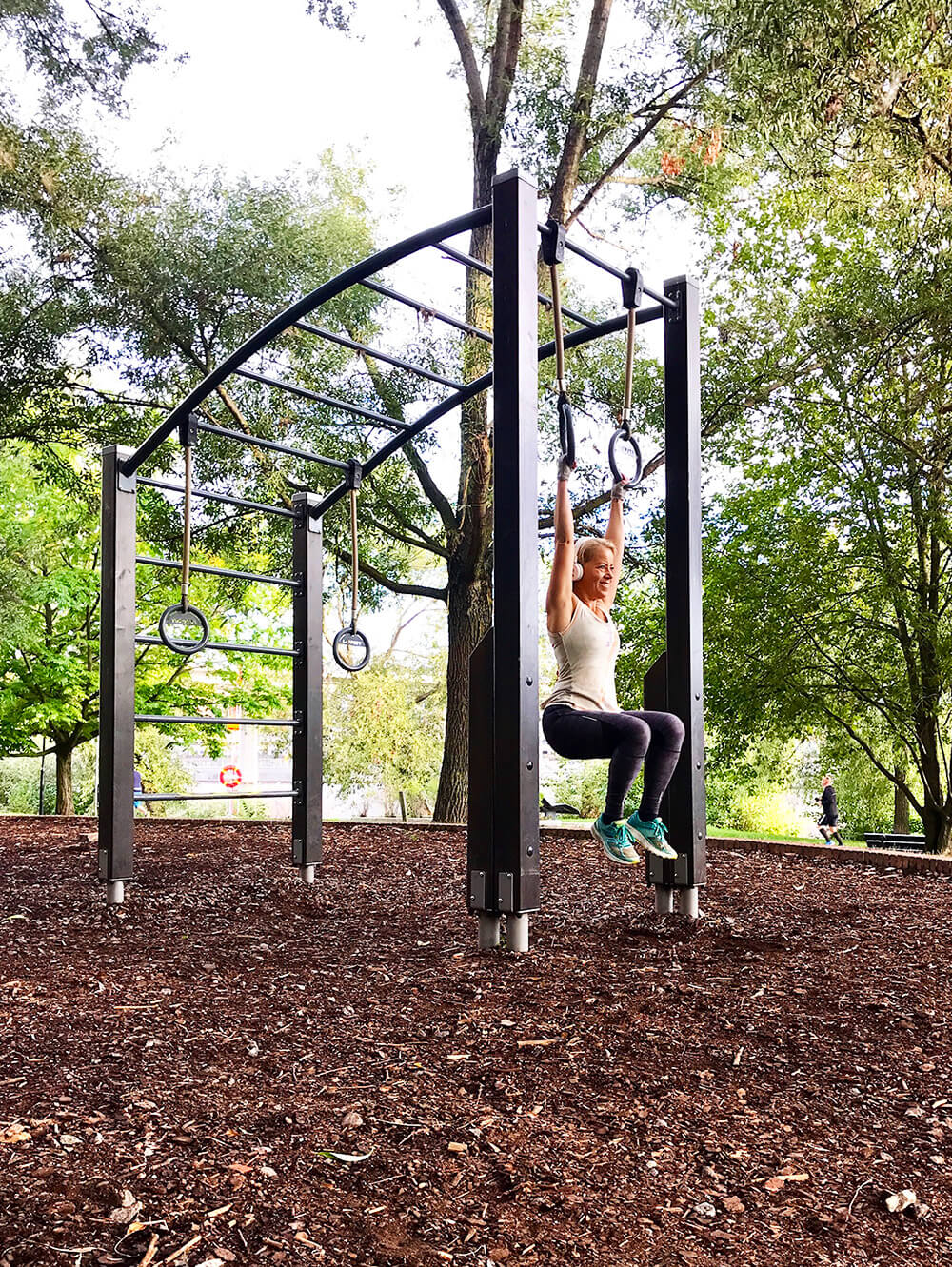 träning i utegym
