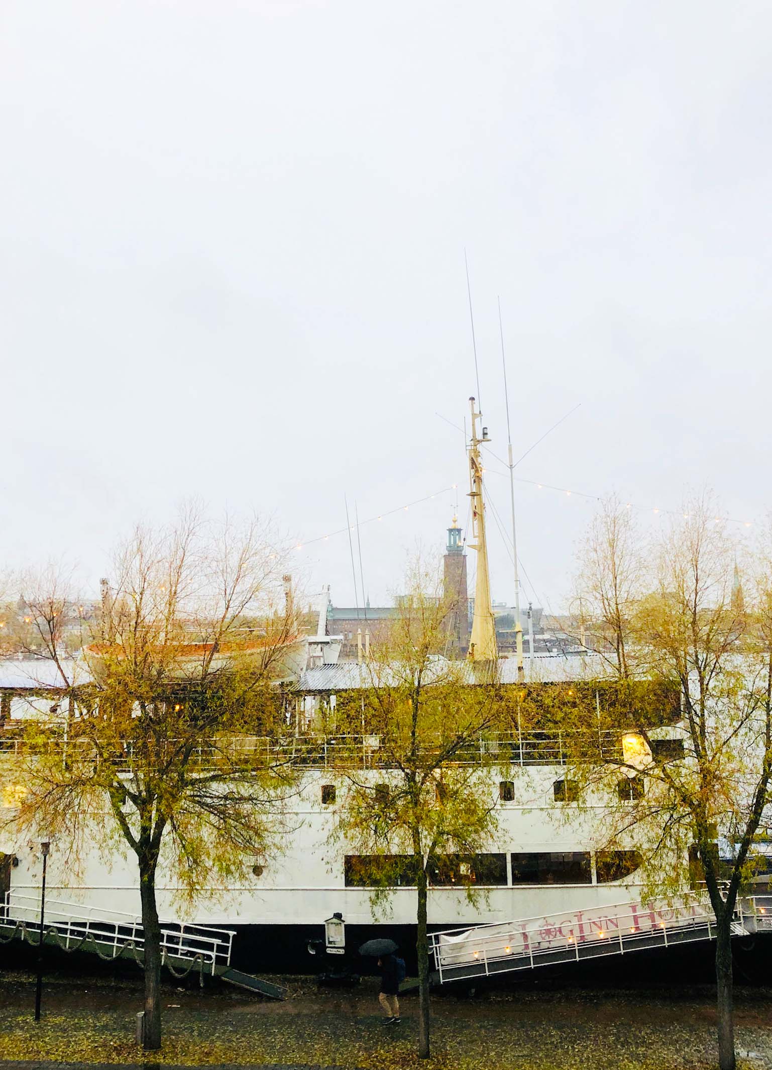 Regnig promenad på Södermalm