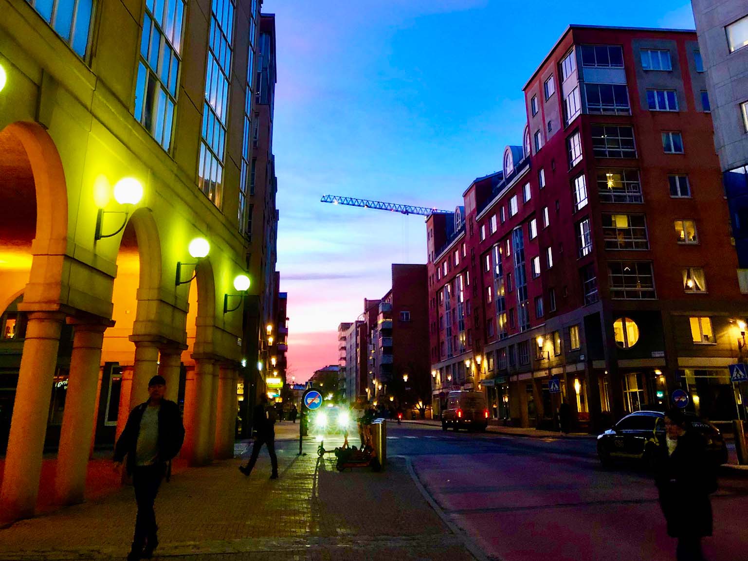 Stockholm vintermorgon