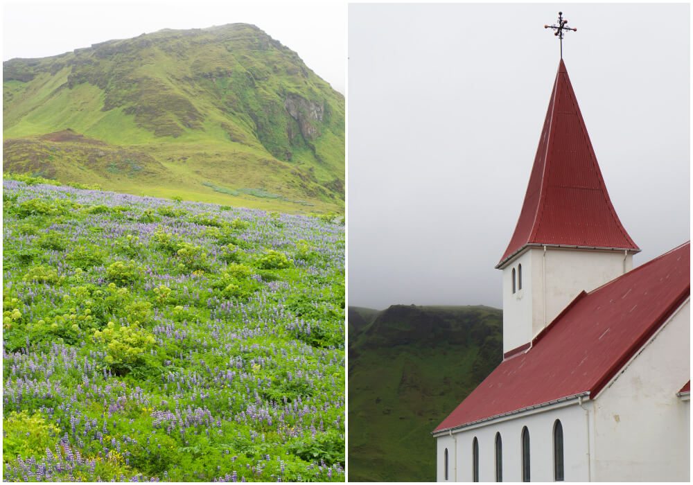 Vík på Island