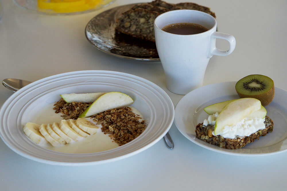Yoga Island frukost