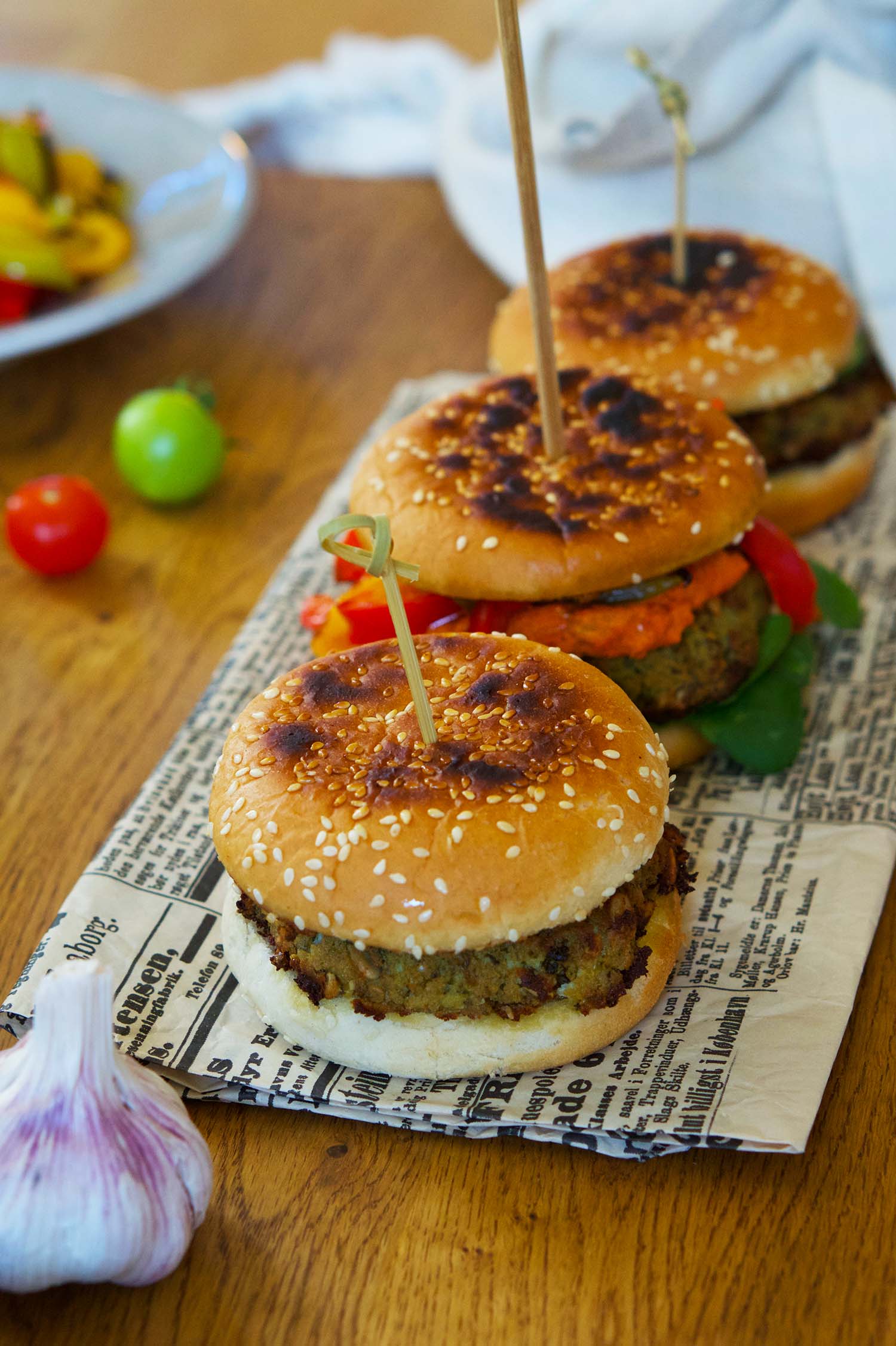 Yosa Oat vegansk burgare - recept