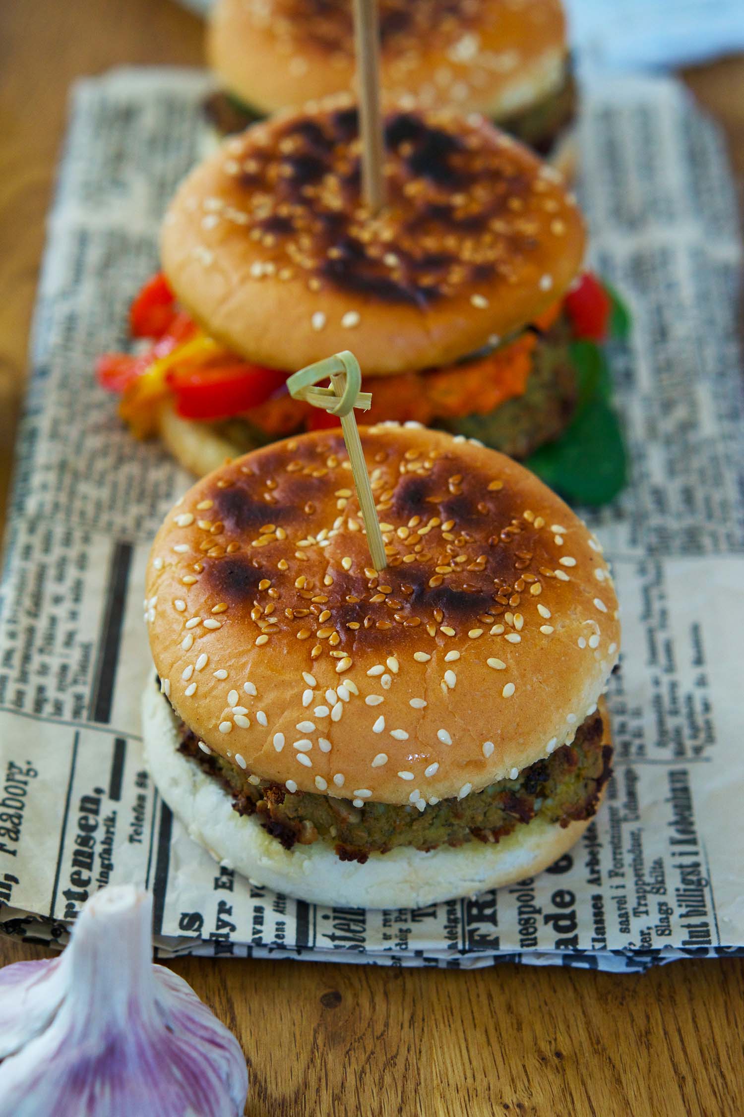 Yosa Oat vegansk burgare - recept