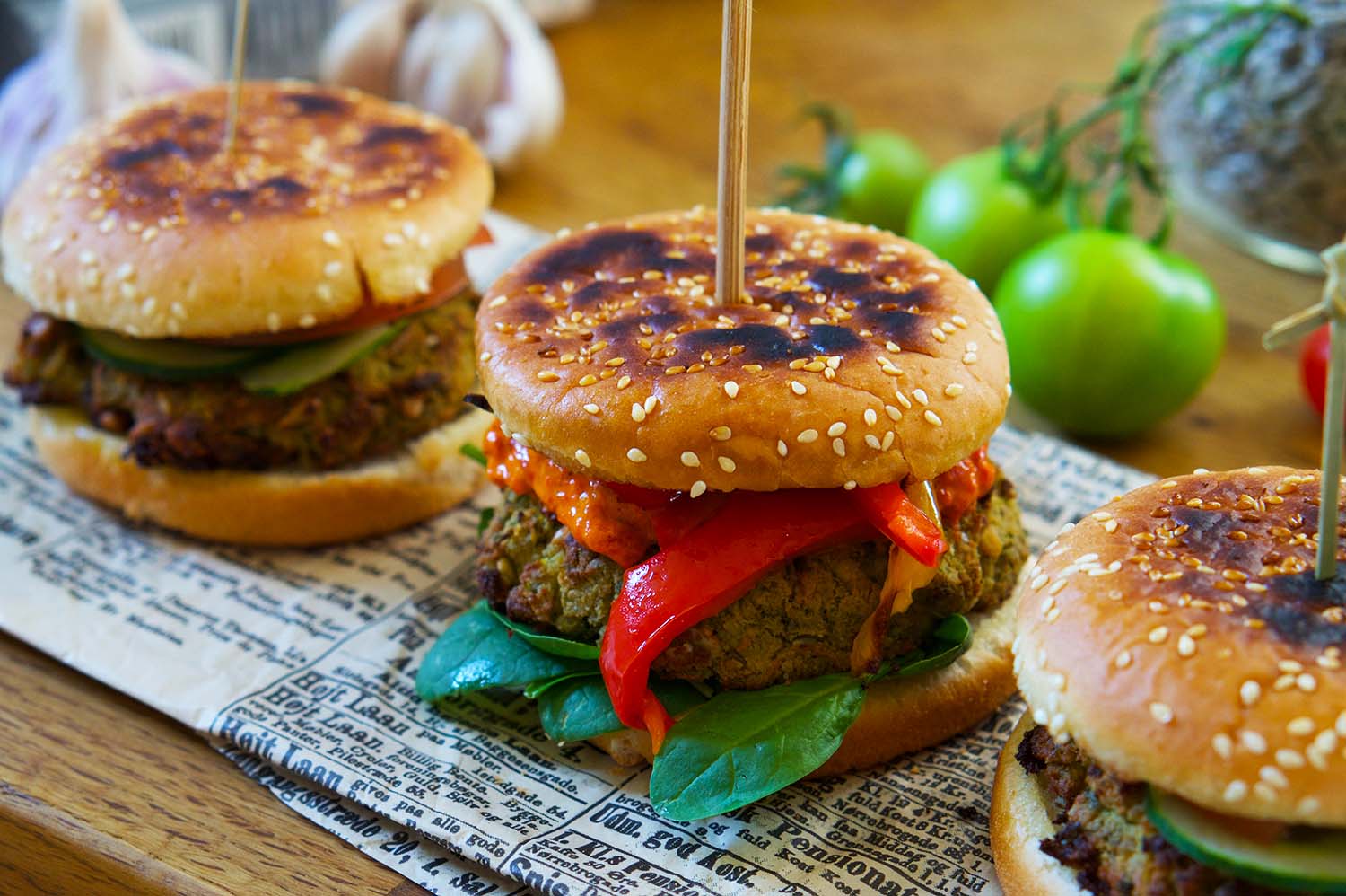 Yosa Oat vegansk burgare - recept