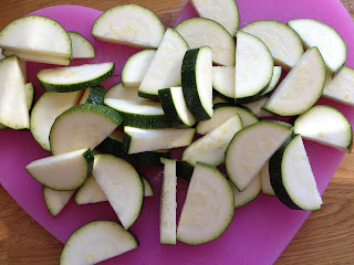 zuccini - Stekt zucchini - gott tillbehör till mat