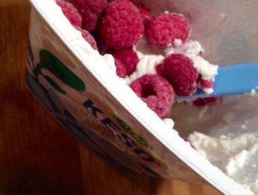 hallon-frukost
